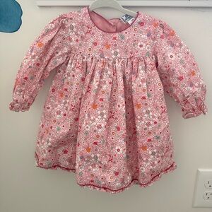 Floral Pink Kids Dress
